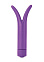 Стимулятор с разветвленной верхней частью THE CHAMPION, фиолетовый