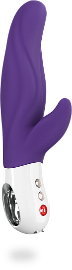 Элитный женский вибратор Lady BI, 22 см, фиолетовый