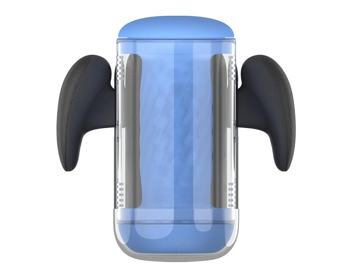 Мастурбатор Amovibe Black Knight с имитацией фрикций