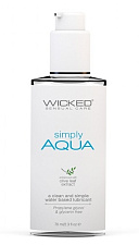 Легкая смазка на водной основе Wicked Simply Aqua, 70 мл