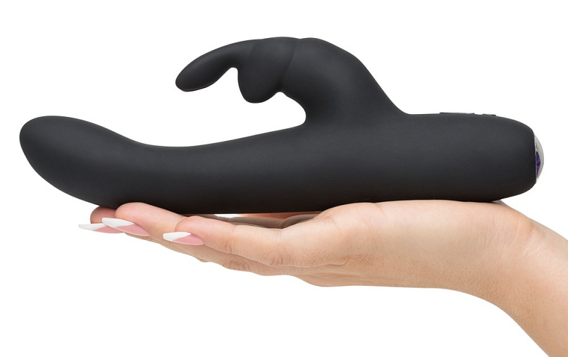 Стройный вибратор-кролик Greedy Girl Slimline