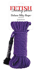 Веревка для фиксации сиреневая Deluxe Silky Rope