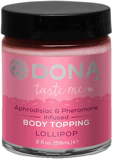 Карамель для тела DONA Body Topping Lollipop Леденец,59 мл