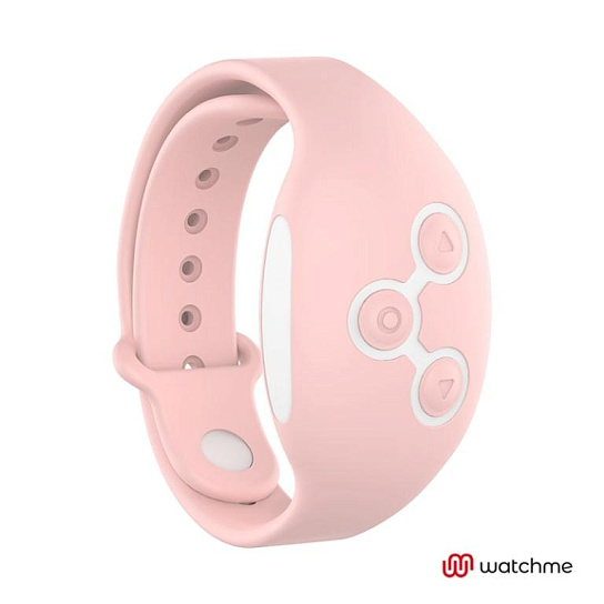 Вибратор для пар с пультом ДУ в виде часов WEARWATCH, голубой\розовый