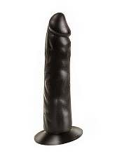 Фаллоимитатор реалистик на присоске Love Toy черный 18,8 см