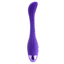 Вибратор Slender "G" Vibe с мягким и гибким кончиком, 21 см, фиолетовый