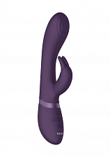 Вибромассажер кролик Cato с функцией импульсное воздействие, фиолетовый