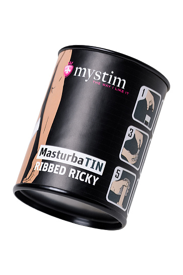 Мужской мастурбатор Ribbed Ricky с ребристой поверхностью