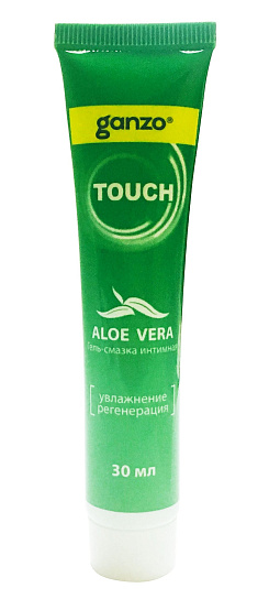Лубрикант на водной основе с алоэ-вера GANZO ALOE, 30 мл