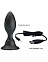 Анальный виброплаг с пультом на присоске Baile Mr.Play