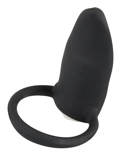 Эрекционное виброкольцо-насадка на палец, Finger Vibrator 2,5 см