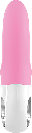 Мини-вибратор премиум класса Miss Bi, 17 см, нежно-розовый