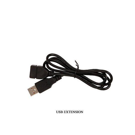 Вибромассажер G-spot с клиторальной стимуляцией, с USB