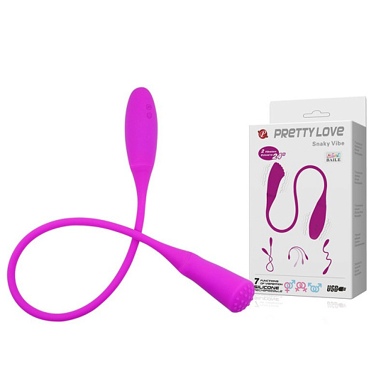 Анально-вагинальный вибромассажер SNAKY VIBE 2