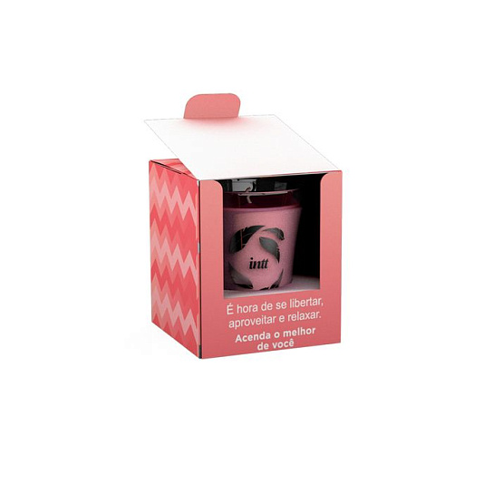 Массажная аромасвеча Intt Kissable Candle, клубника, 40 г