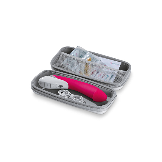 Вибратор Tickling Truman покалывает и пульсирует, розовый