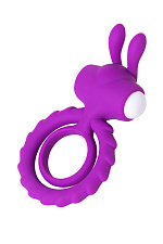 Кольцо BAD BUNNY с клиторальным стимулятором, фиолетовое