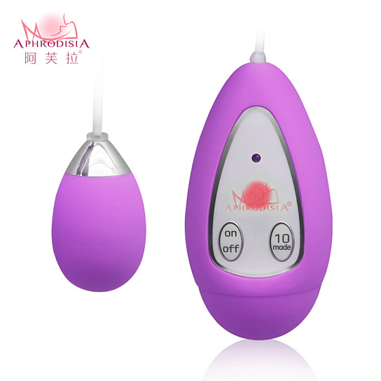 Виброяичко Xtreme-10F Egg (B), фиолетовое