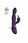 Вибратор-кролик Niva с функцией ротация, фиолетовый