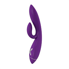 Секс-вибратор для девушек OVO K1 Rabbit, фиолетовый, 20 см