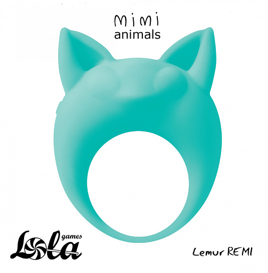 Эрекционное виброкольцо LEMUR REMI, зеленое
