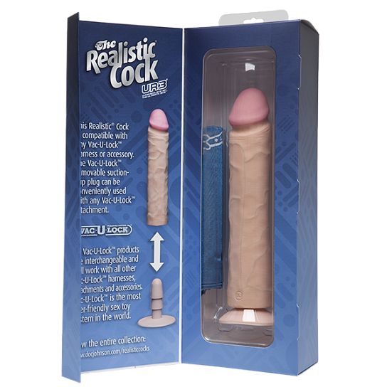 Фаллоимитатор реалистик, Realistic Cock Without Balls 25,6 см