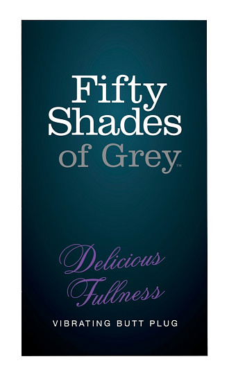 Анальная втулка с вибрацией Delicious Fullness