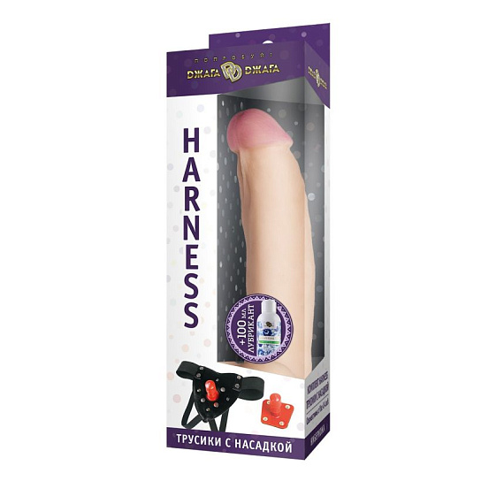 Трусики с насадкой из киберкожи №58, 17 см