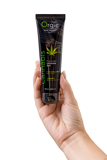 Интимная смазка Orgie Lube Tube Cannabis на водной основе, 100 мл