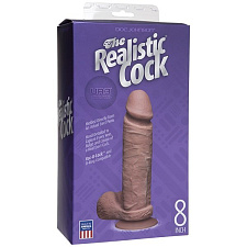 Ультрареалистичный пенис мулата The Realistic Cock, 19 см