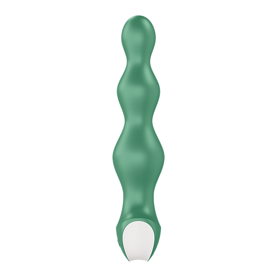 Анальный плаг с вибрацией Satisfyer Lolli Plug 2, темно-зеленый