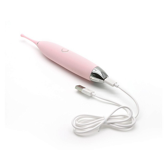 Вибратор для точечной стимуляции клитора KisToy C-King, розовый