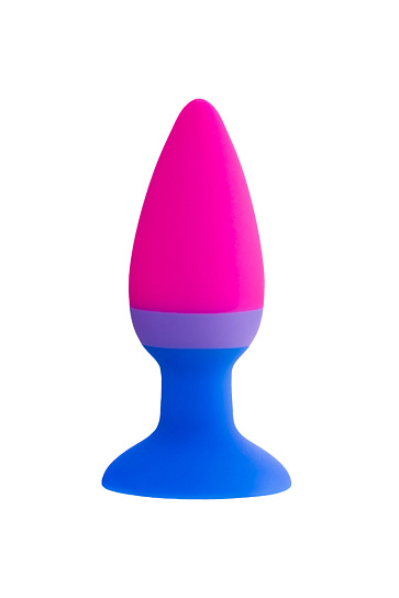Цветная анальная пробка Brian Beyond by Toyfa, 7 см