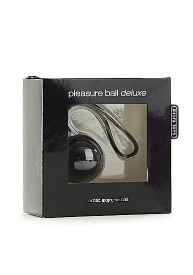 Интимные шарики для массажа влагалища Pleasure Balls 1, черные