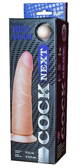 Реалистичный фаллос без мошонки Cock Next 68", 17,5 см