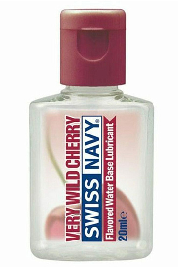 Ароматизированный лубрикант Swiss Navy Very Wild Cherry, 20 мл