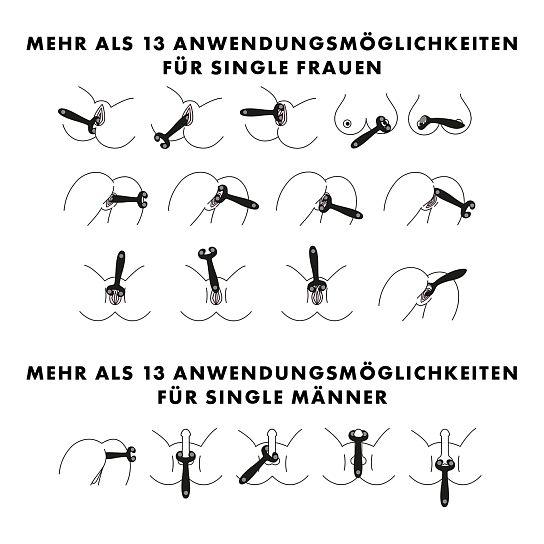 Многофункциональный вибратор Satisfyer Endless Fun ( Multifun 3), синий