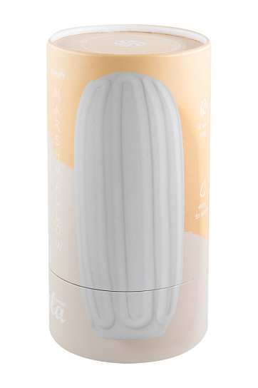 Мастурбатор Lola Games Marshmallow Maxi Syrupy, белый