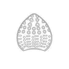 Мастурбатор-яйцо с мягким рельефом Brazzers