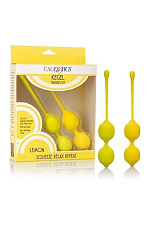 Набор двойных вагинальных шариков в виде лимонов Kegel Training Set Lemon
