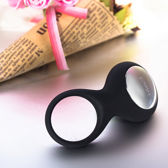 Кольцо на пенис со стимулятором клитора Svakom Tyler, черное