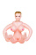 Надувная кукла LILIANA в сидячей позе с вибрацией