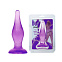 Анальная пробка с присоской, цвет фиолетовый, Baile