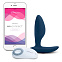 Анальная вибровтулка We-Vibe Ditto с пультом ДУ, синяя