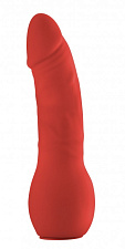 Страпон поясной с головкой Deluxe Silicone Strap On, 25 см, красный