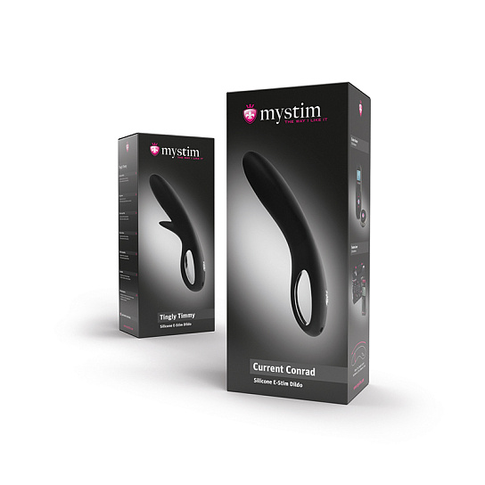 Премиум вибратор с электростимуляцией Current Conrad