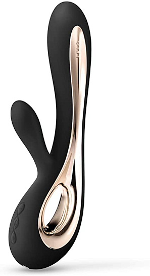 Вибромассажер с клиторальным стимулятором Lelo Soraya 2