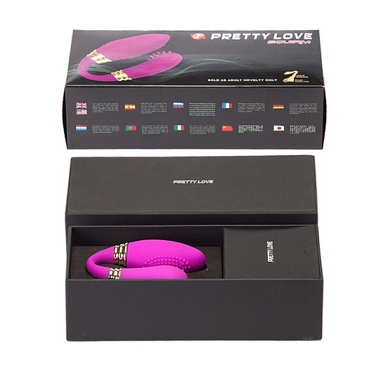 Двойной вибратор Pretty Love со стимуляцией точки G