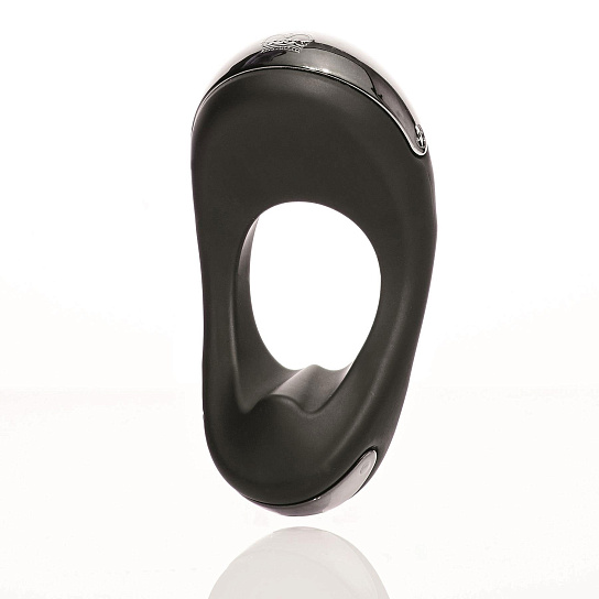 Эрекционное виброкольцо HotOctopuss ATOM PLUS с двумя виброэлементами