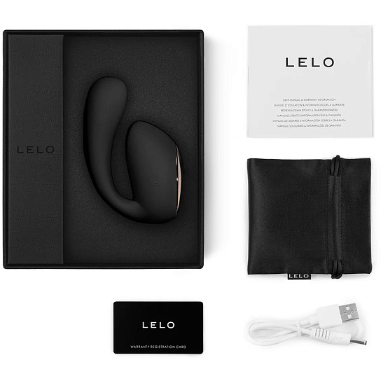 Парный вибратор Lelo Ida Wave, черный